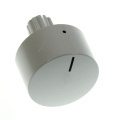 Control Knobs - Knob silk Screened white [Electrolux Aeg]